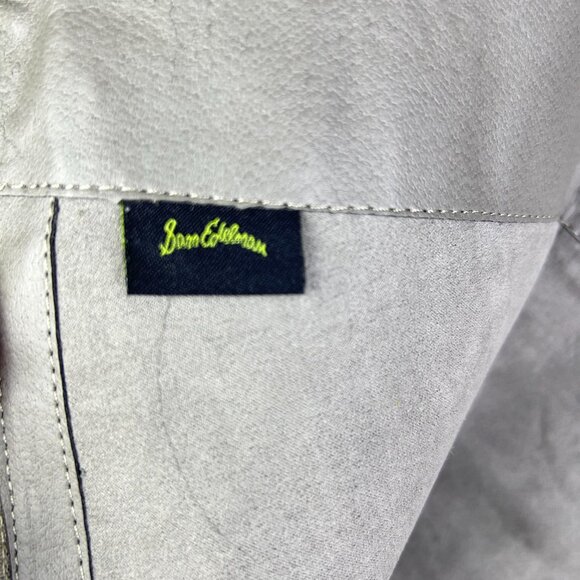 Sam Edelman Penny Green/Grey Back Zip Leather Knee High Riding Boots Size 6.5M - Picture 14 of 17